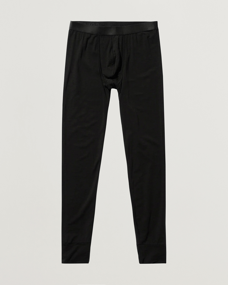 CDLP Wool Long Johns Black