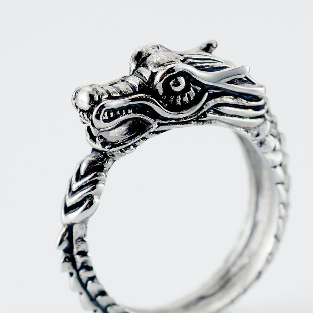 Bague Lacme Acier Blanc