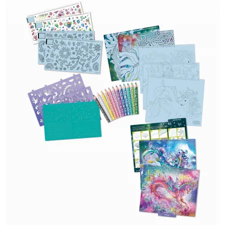 Nebulous Stars Kreatives Skizzenbuch -Fantasiepferde Wasser