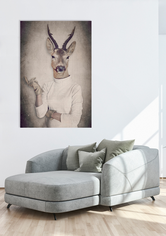 Akustikbild REHBOCK 80x120cm, 7kg