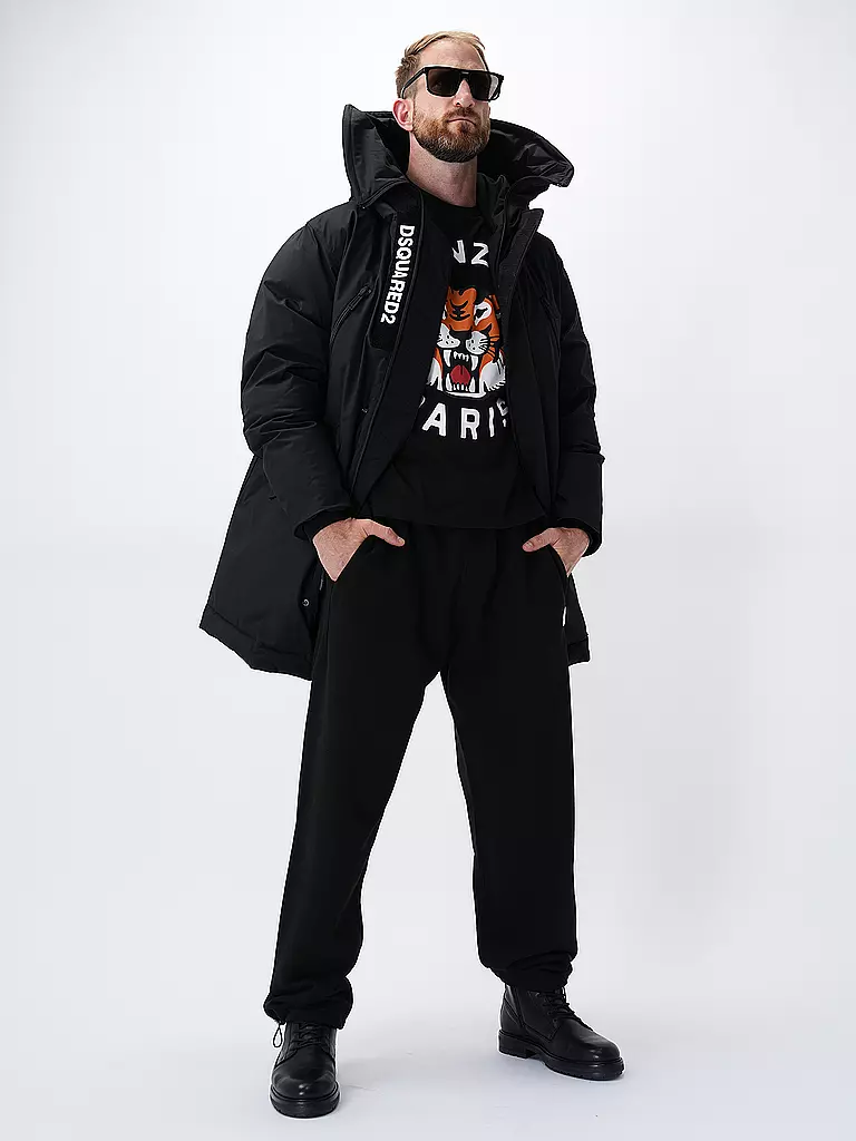 DSQUARED2 Parka schwarz