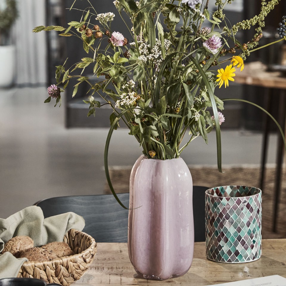 House doctor - Vase, Nixi, Rose (202106072)