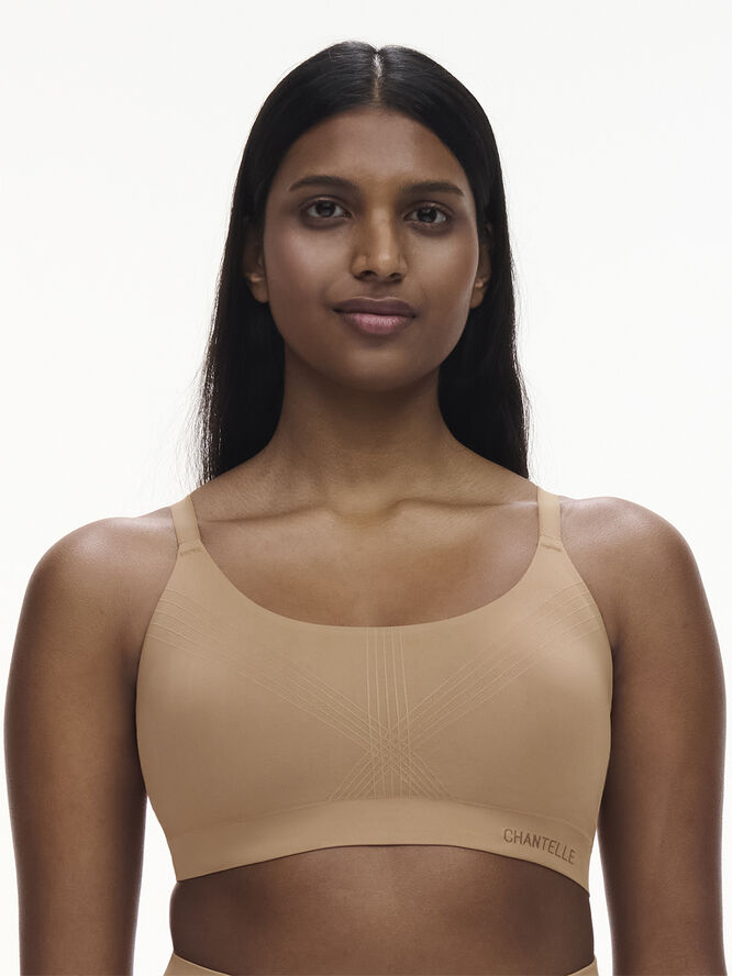 Chantelle CO SHAPEWEAR TOP WIREFREE SUPPORT T Brun