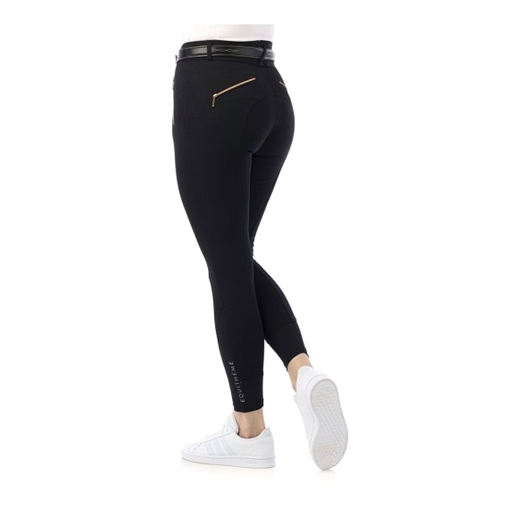 Equitheme KENYA - Pantalon siliconé Femme noir