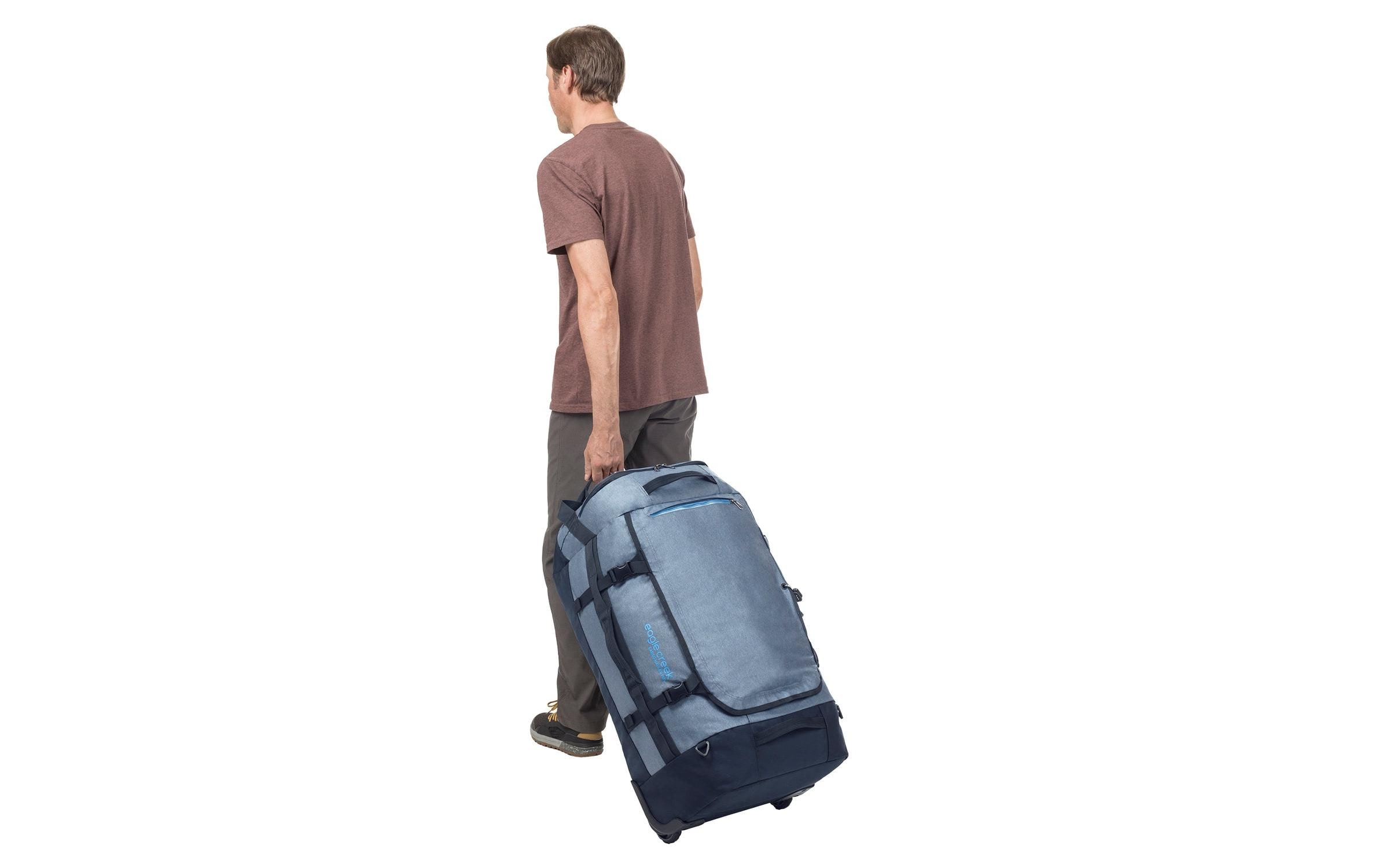 Duffle Bag Cargo Hauler Wheeled 110 l Blau/Grau<br>Wasserabweisender Dufflebag