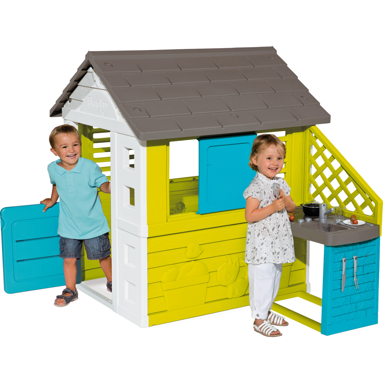 Smoby Spielhaus 145x110x127cm