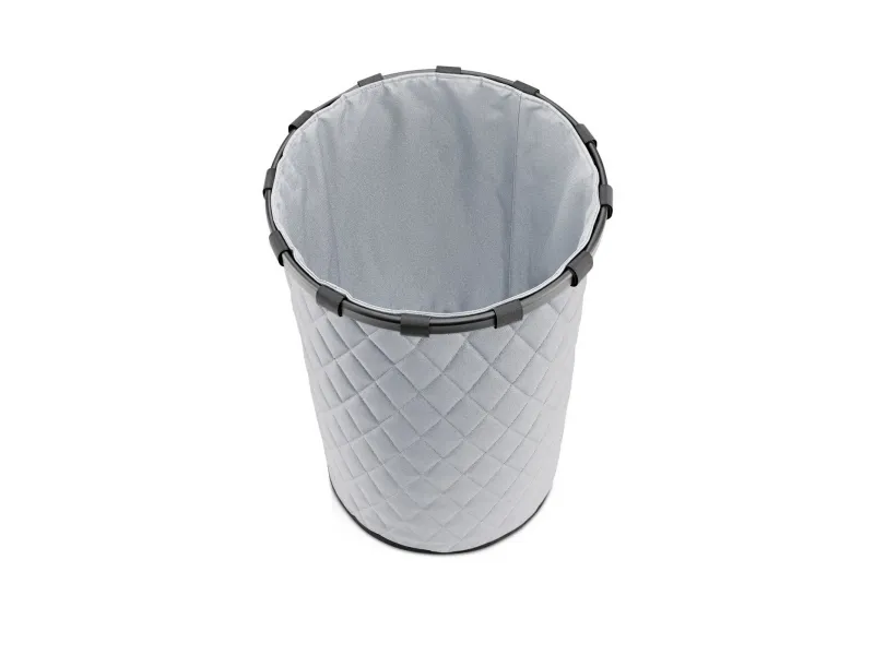 Reisenthel homebasket L, Grå, Aluminium, Polyester, Kurv, Monokromatisk, Geometrisk mønster, Indendørs