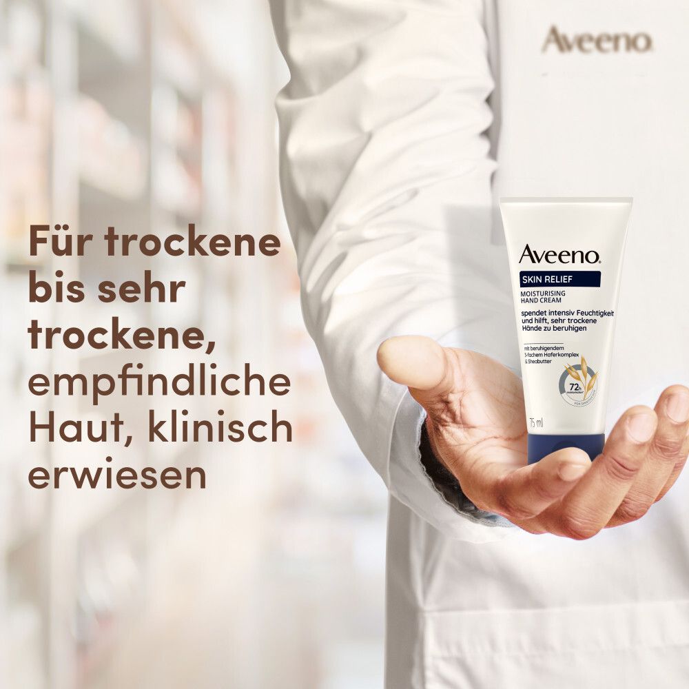 Aveeno® Skin Relief Handcreme mit 3-fachem Haferkomplex für trockene Haut