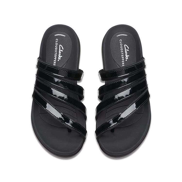 Clarks Glide Hi Iris | NOIR VERNI