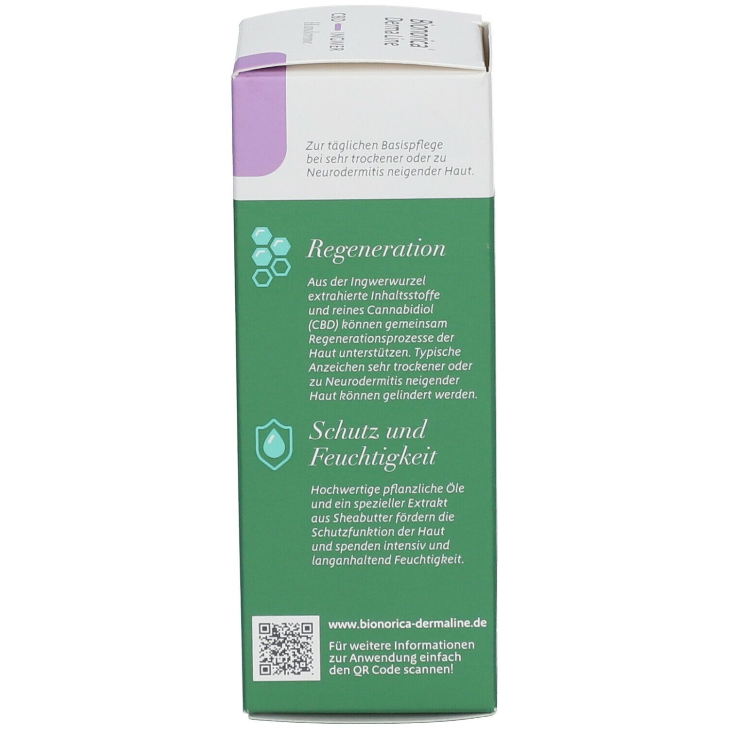 Bionorica® Derma Line CBD Ingwer Handcreme