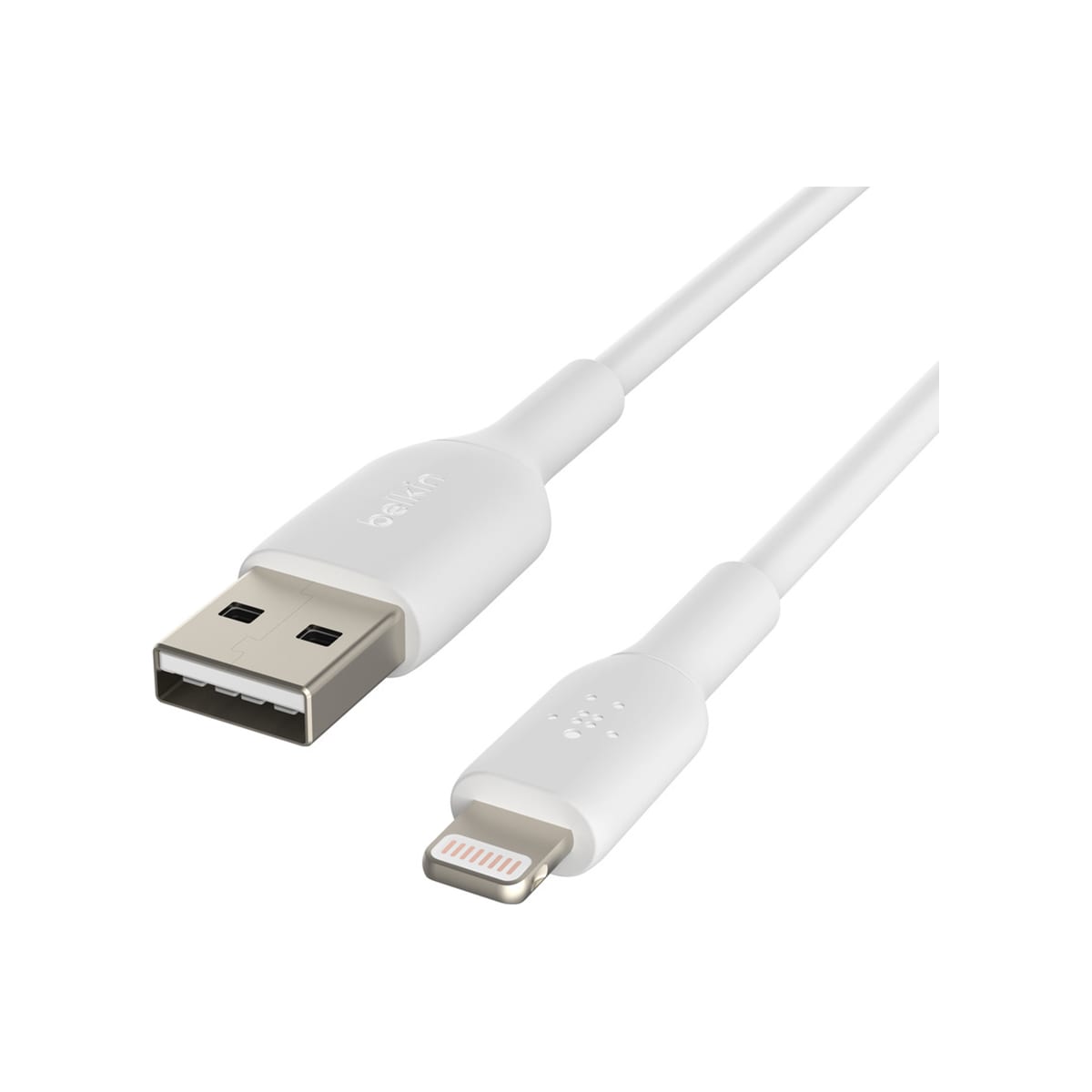 Belkin USB-A til Lightning, hvit (0,15 m)