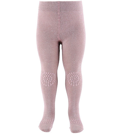 GoBabyGo Rutschfeste Strumpfhosen - Bambus - Lavender Glitter