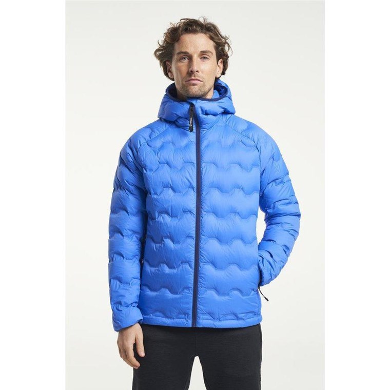 Tenson Shibui Hood Down Puffer Men Vibrant Blue