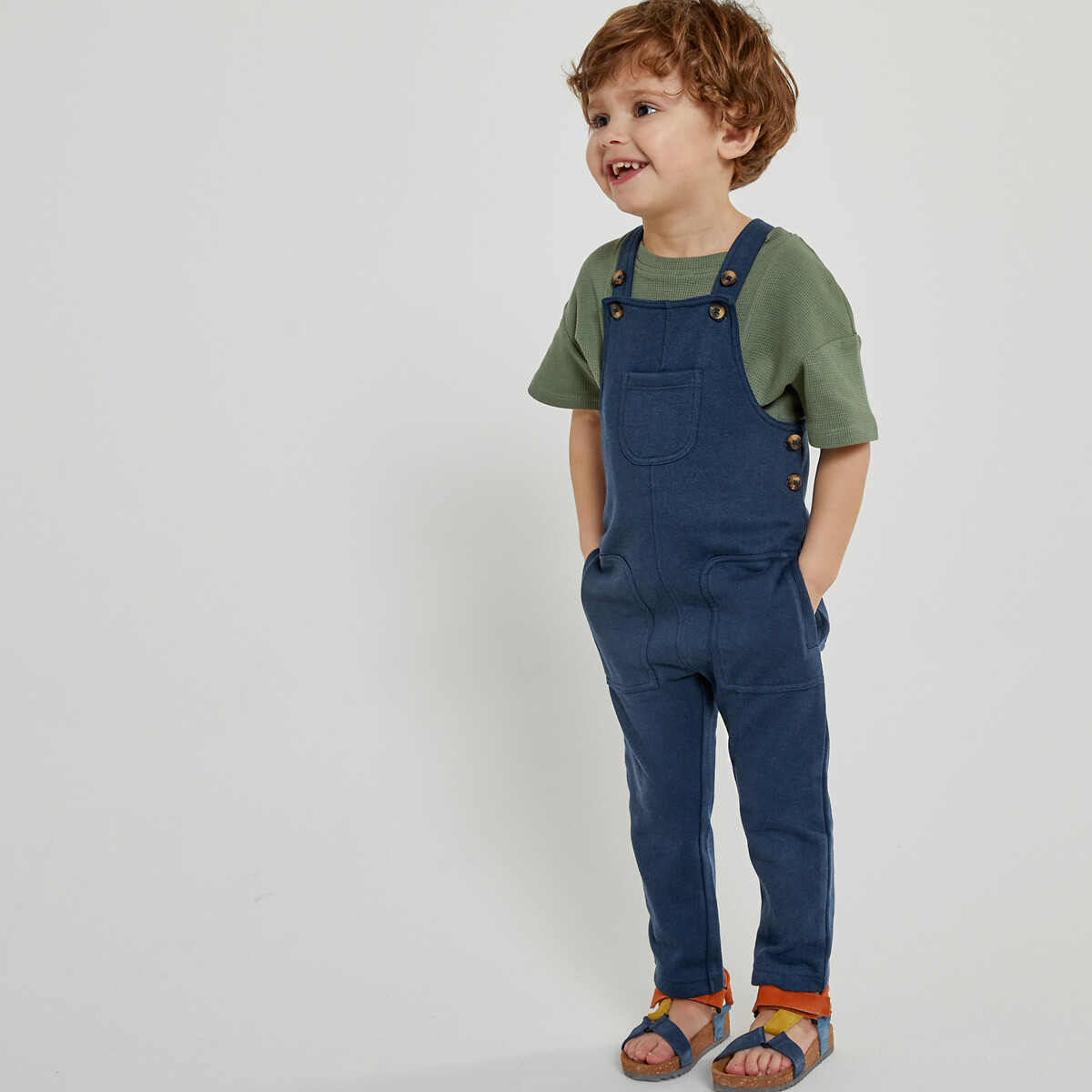 COLEÇÃO LA REDOUTE<br>Sandálias de couro 20-25