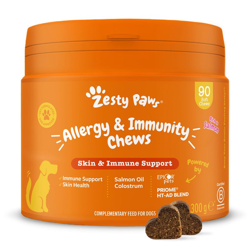 Zesty Paws Allergy & Immunity Chews saumon