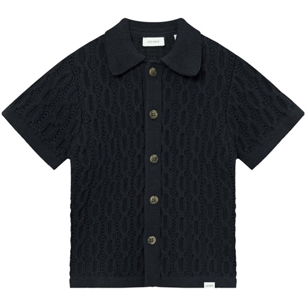 Dark Navy Garret Striktrøje