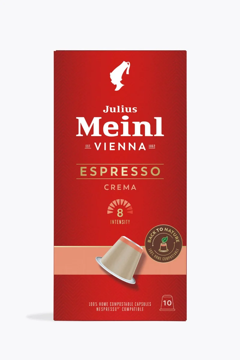 Julius Meinl Inspresso Espresso Crema 10 Kapseln Nespresso® kompatibel