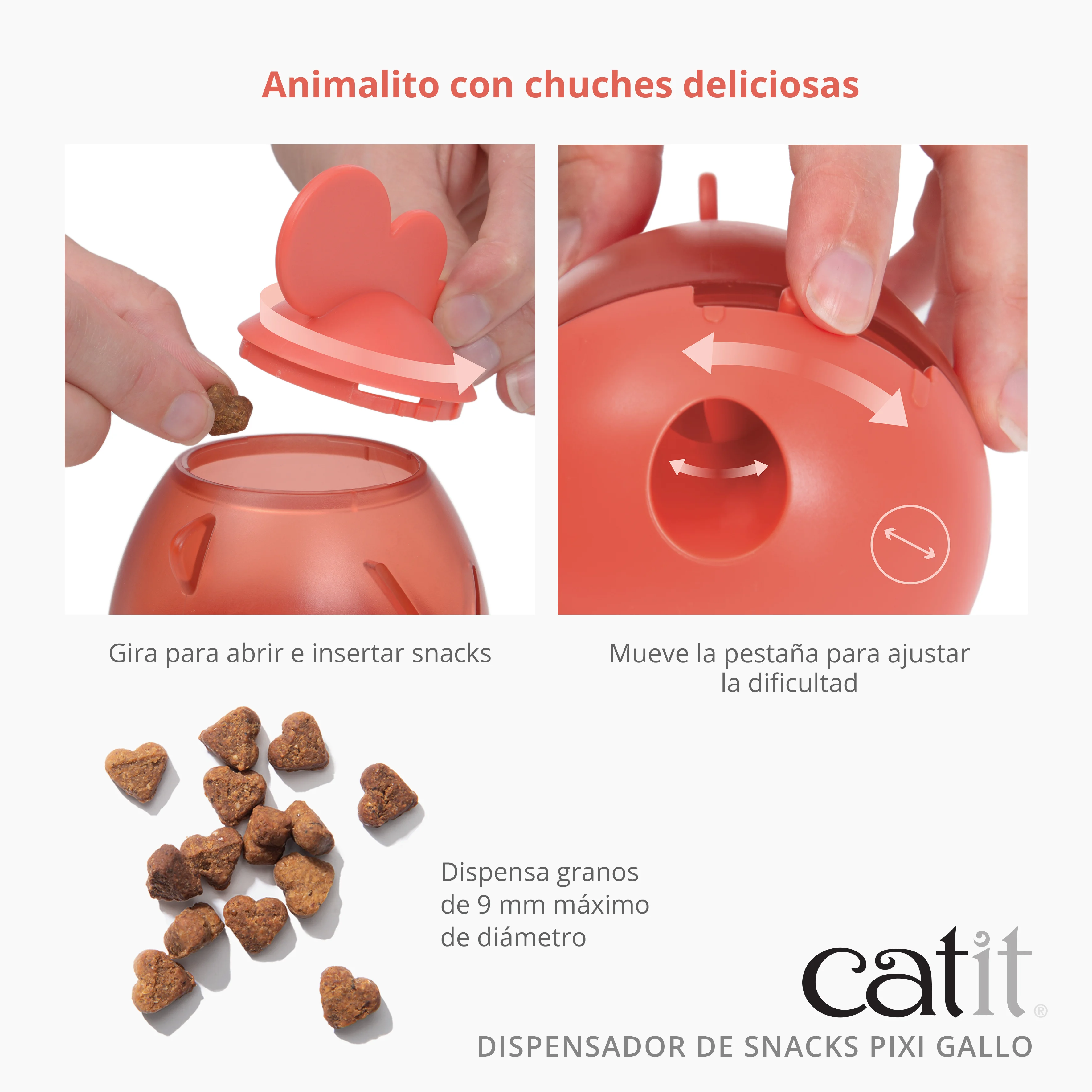 Dispensador de lanche para gato Catit PIXI