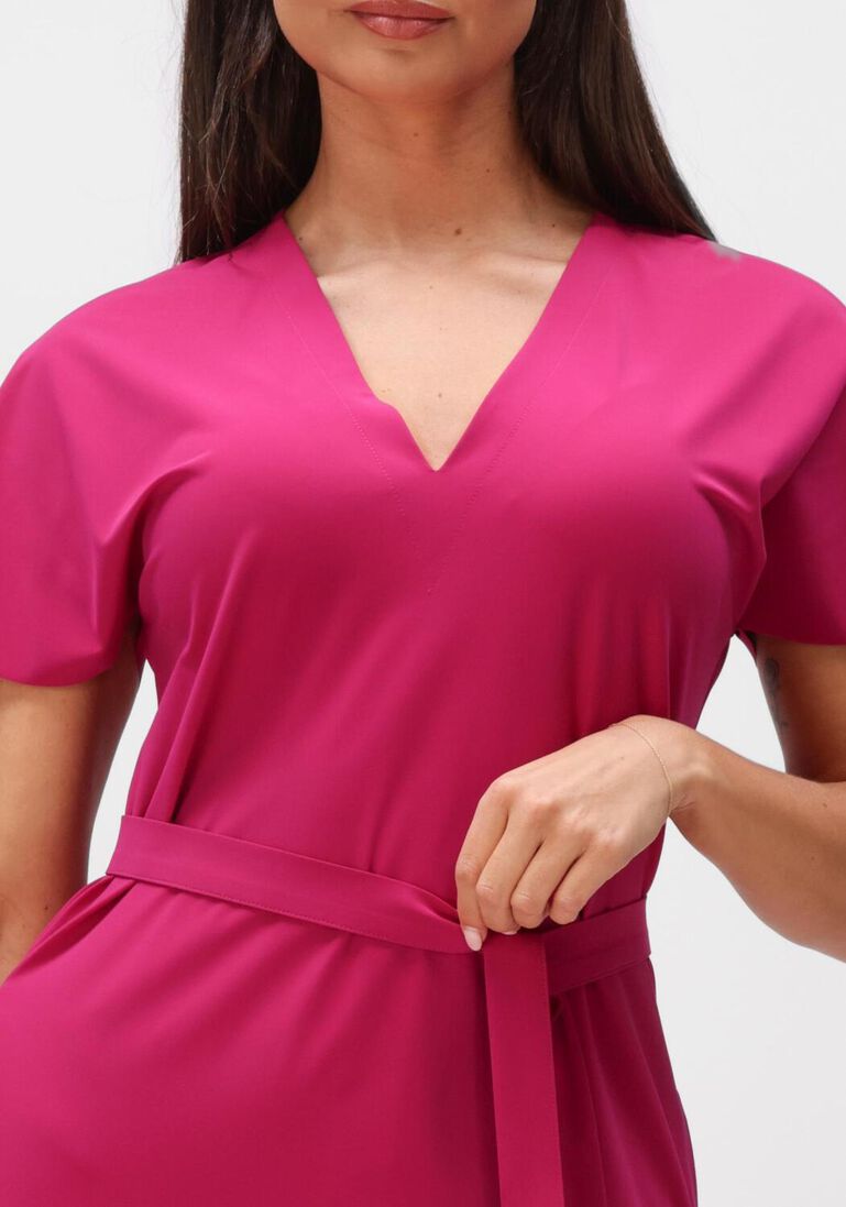 fuchsia japan tky midi jurk yukijura