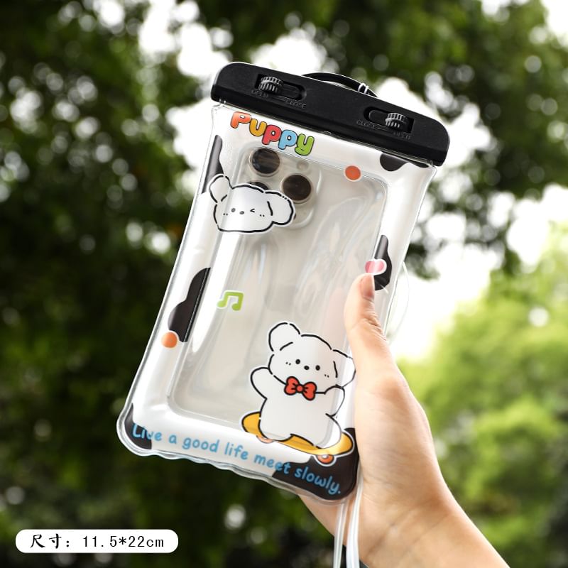 Fenmo - Transparante waterdichte telefoonhoes met touchscreen (verschillende ontwerpen)