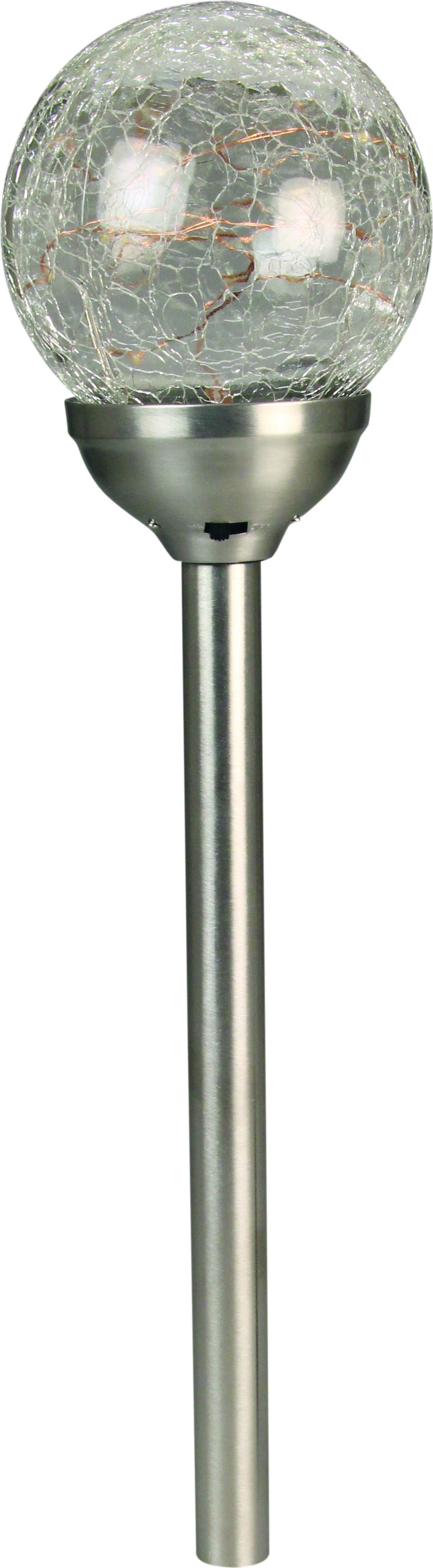 Luxform Lighting solar staande lamp Mambo RVS 12 x 12 x 45 cm