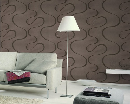 Vliesbehang 53337 Colani VISIONS abstract bruin