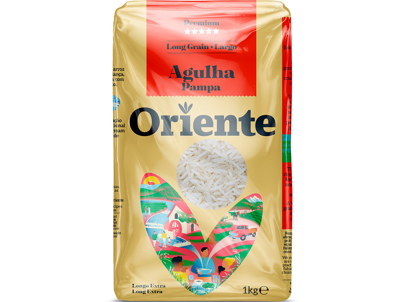 ARROZ AGULHA ORIENTE EXTRA LONGO 1KG