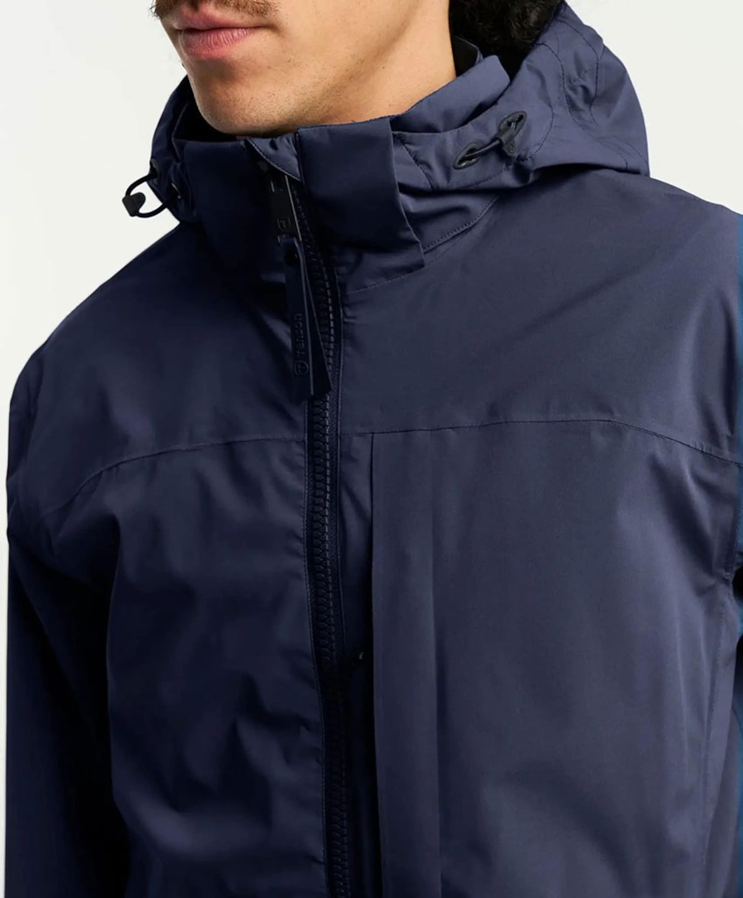 Tenson Heren jas blauw
