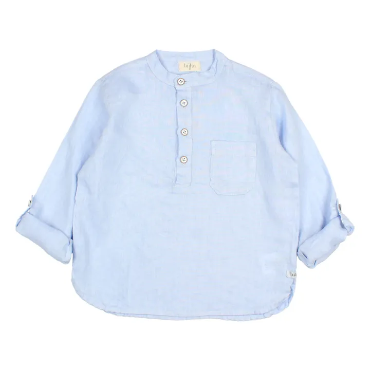 Búho Kurta Unie Lin | Bleu ciel