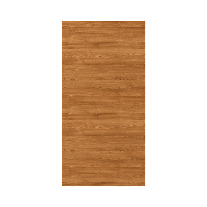 Porte de colonne de cuisine Chia chêne fumé L. 60 cm x H. 120 cm GoodHome
