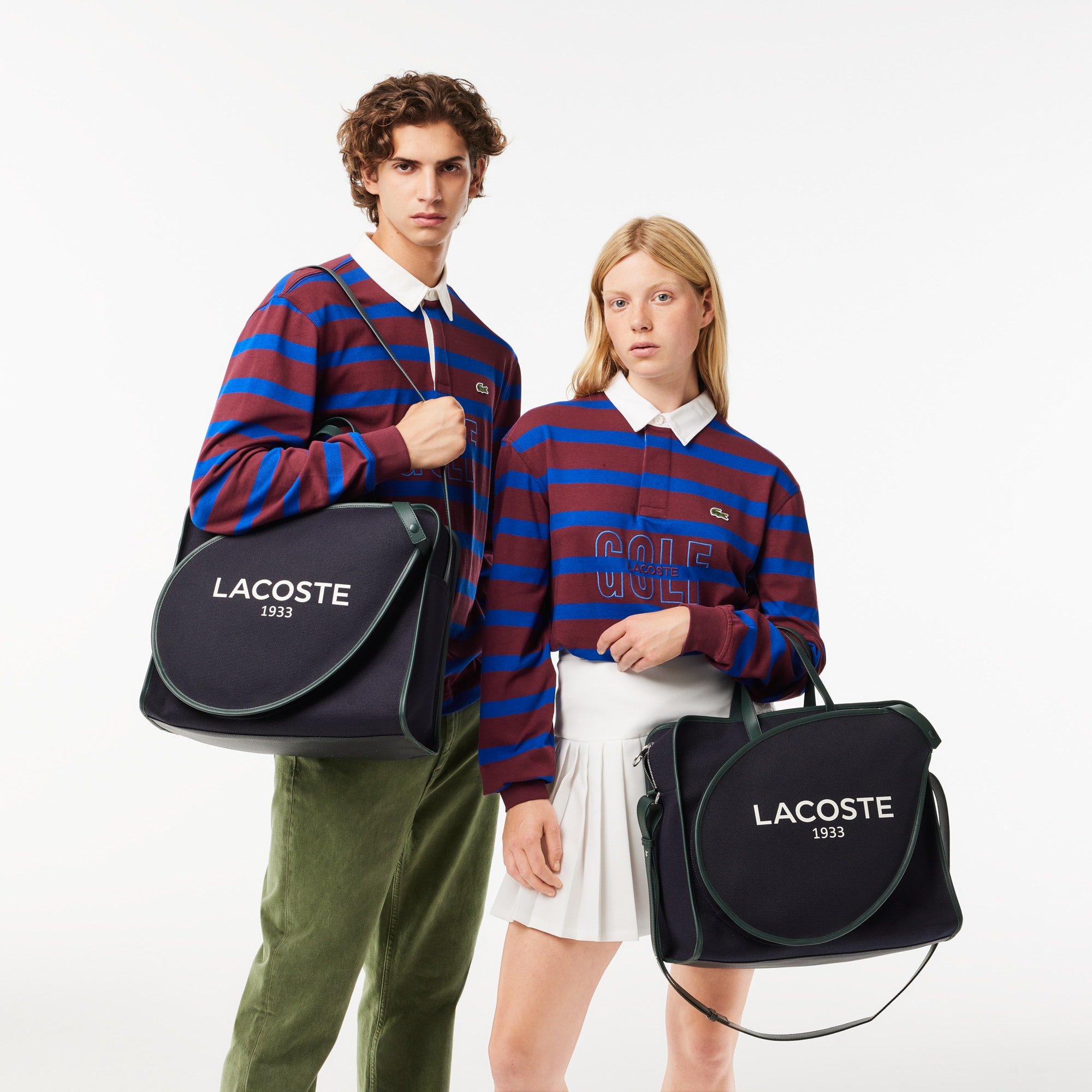 Sac de tennis avec poche pour raquette en textile Sacs à main & Cabas - Bleu - Lacoste - Unisex