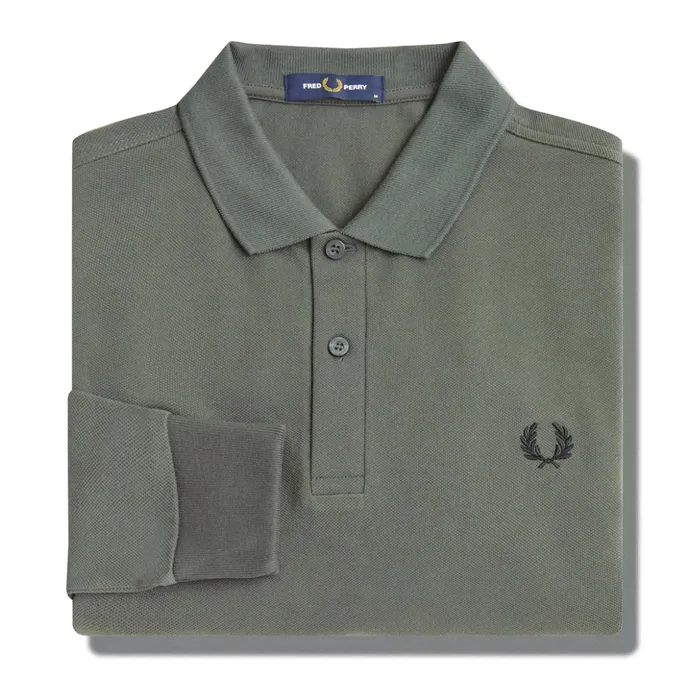 Fred Perry LS Plain Polo Heren