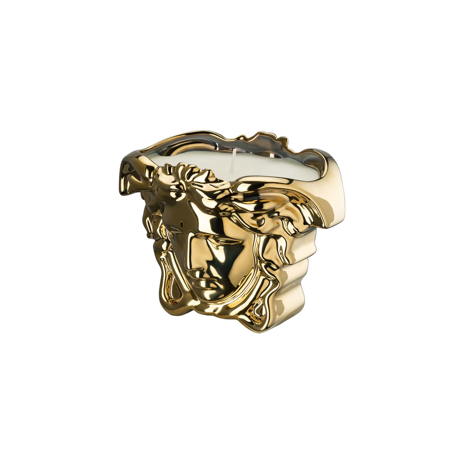 Medusa Grande Gold Tischlicht mit Duftwachs