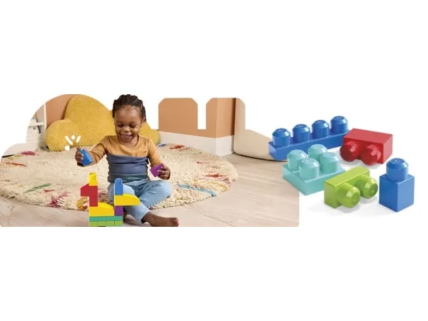Mega Bloks DCH63, Byggesæt, 1 År, 60 stk