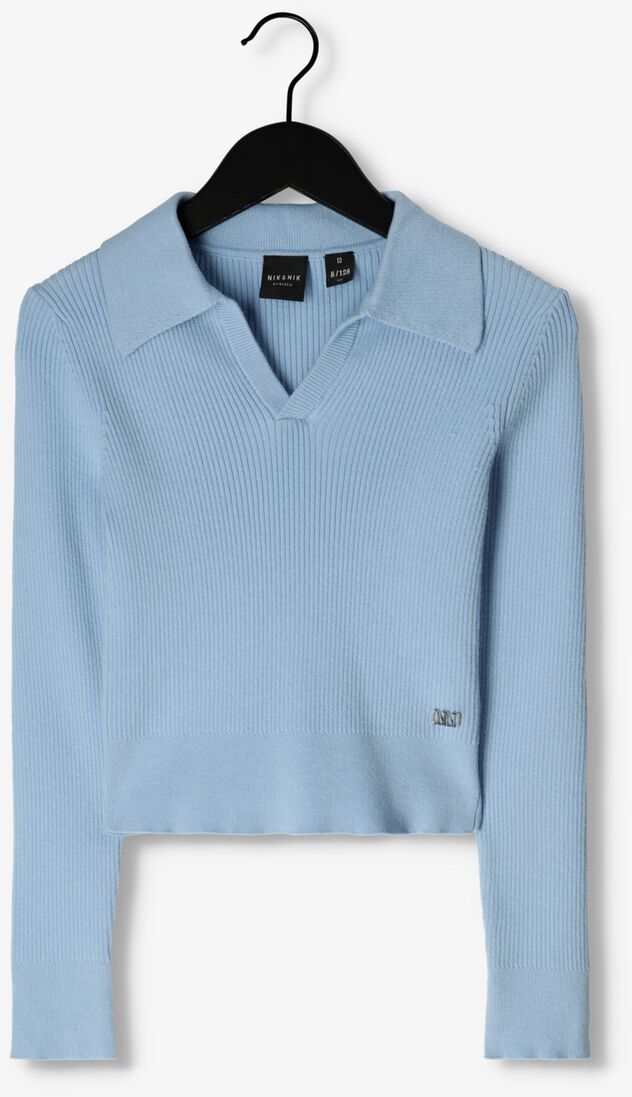 NIK & NIK blauwe nik & nik trui gemma pullover
