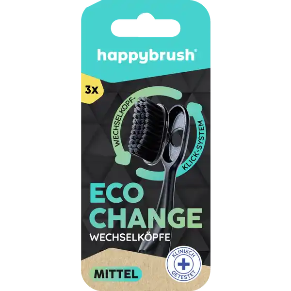 3er Pack Eco Change Wechselköpfe Mittel