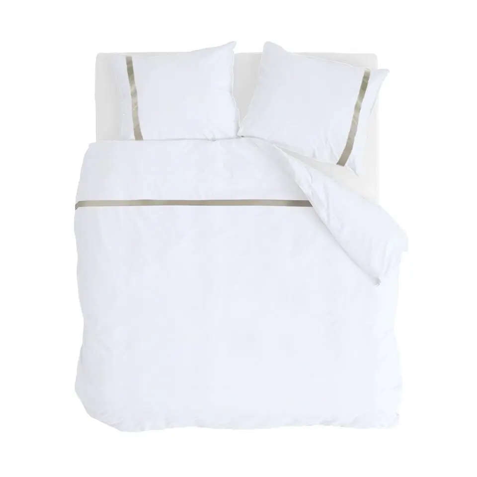 Walra - Dekbedovertrek Timeless Chic - 240x220 cm - Wit