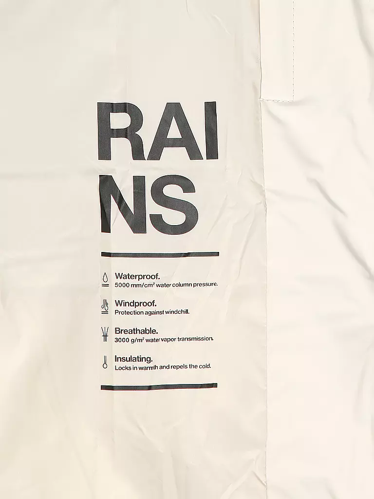 RAINS Steppmantel ALTA beige