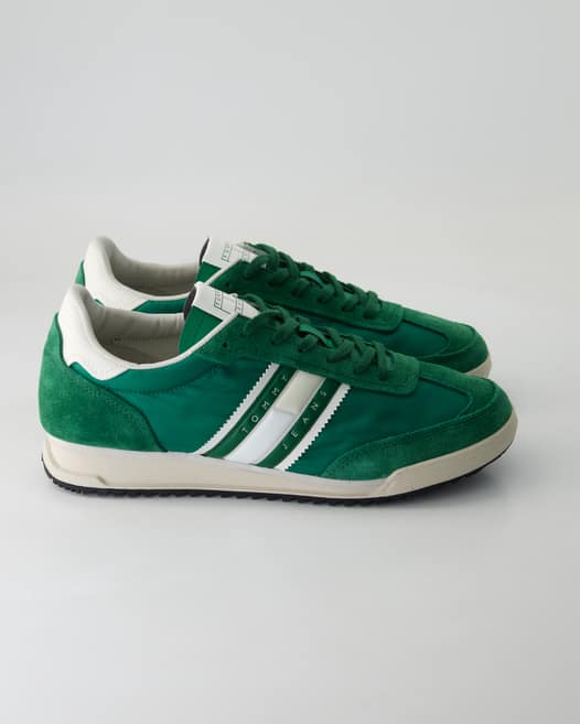 Tommy Hilfiger TJM RETRO RUNNER CLEATED Sneaker in Grün