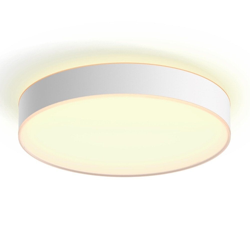 Philips Hue Bluetooth White Ambiance LED-plafondlamp Devere in wit 33,5W 4300lm IP44