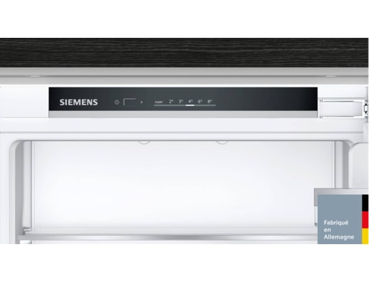 SIEMENS - Réfrigérateur congélateur encastrable KI87VVFE1 IQ300, 270 litres, Low frost