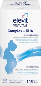 Elevit Provital complex +DHA Kapseln, 105 Stück