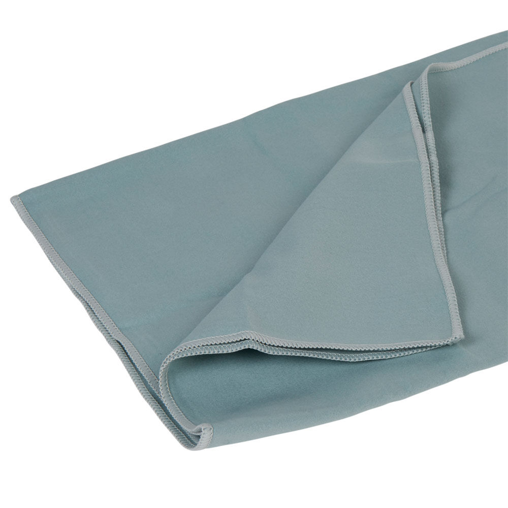 Serviette microfibre grise  60 x 85 cm