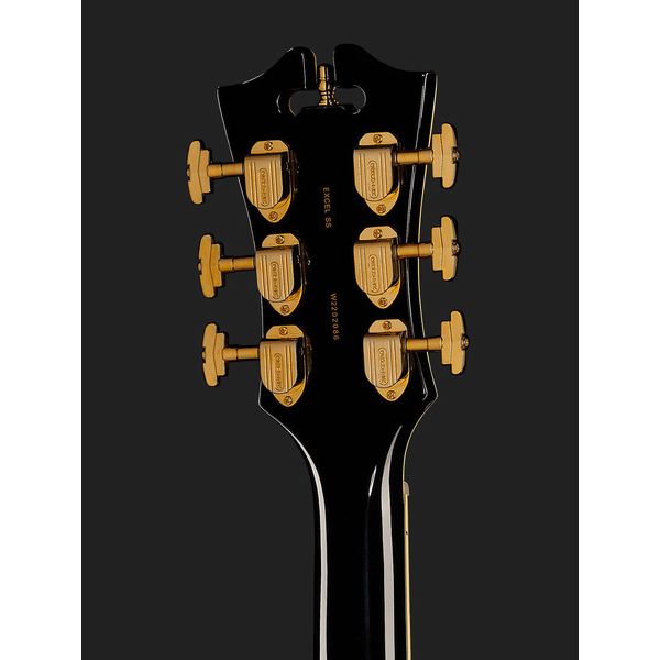 DAngelico Excel SS Solid Black