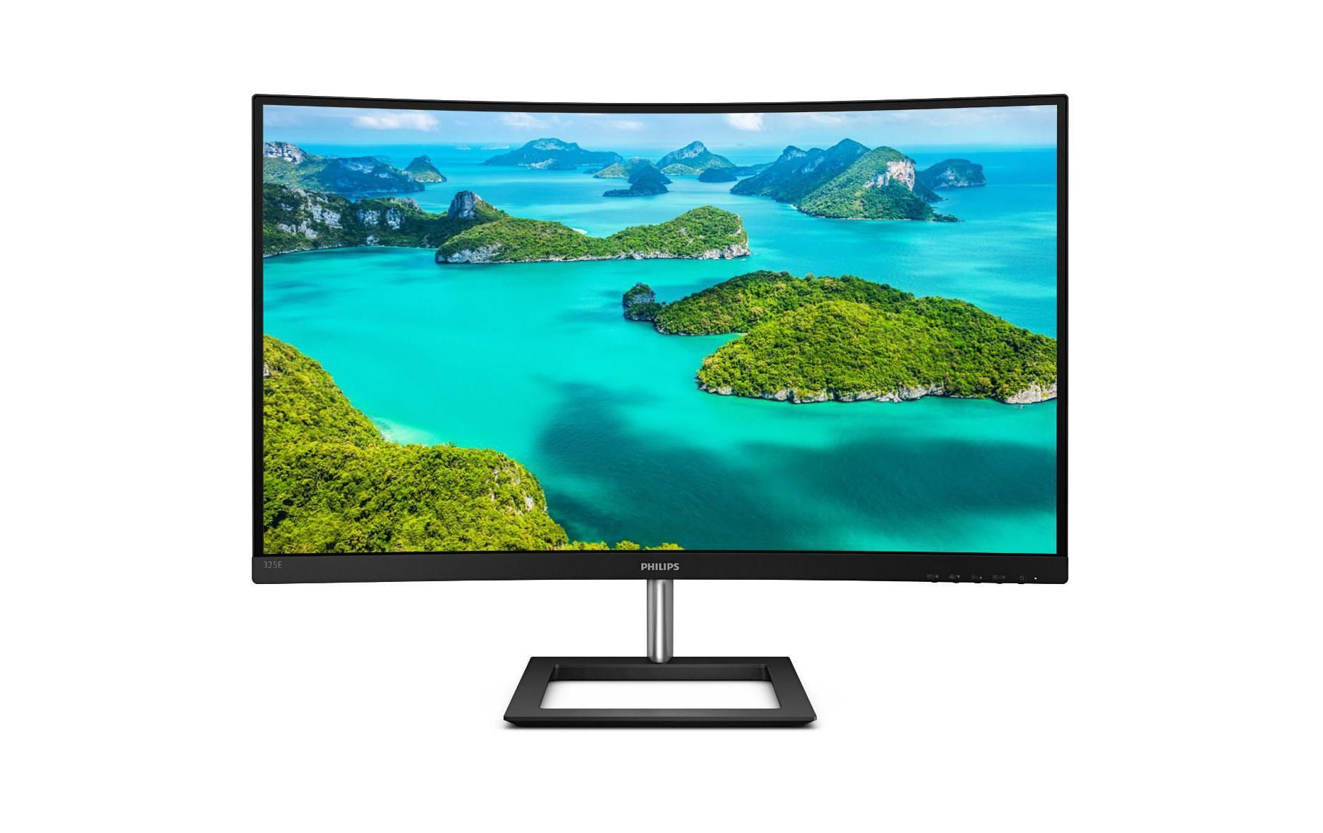 Monitor 325E1C/00<br>Farbbrillanter, hochauflösender 31,5