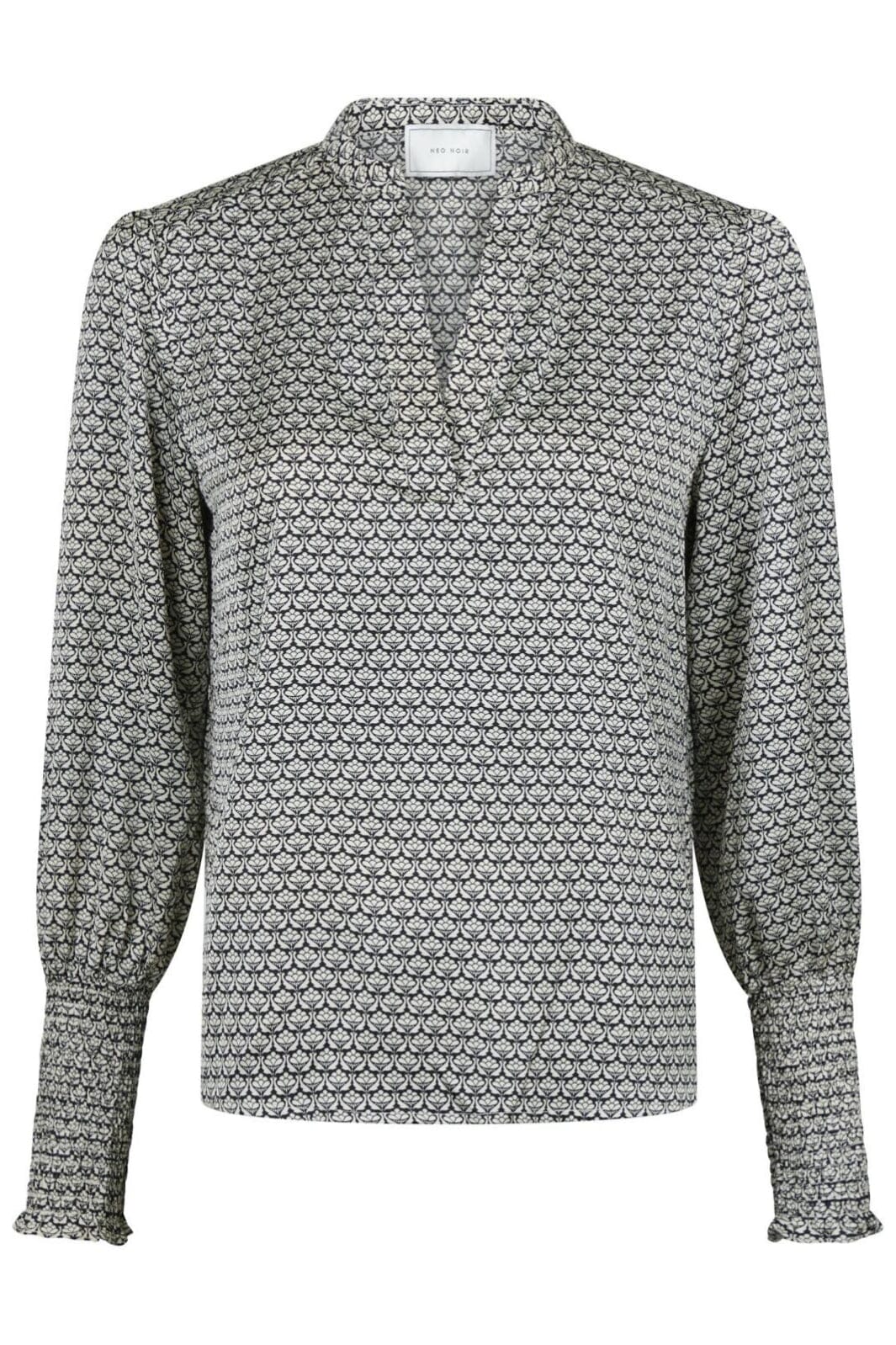 Neo Noir Landa Graphic Pattern Blouse