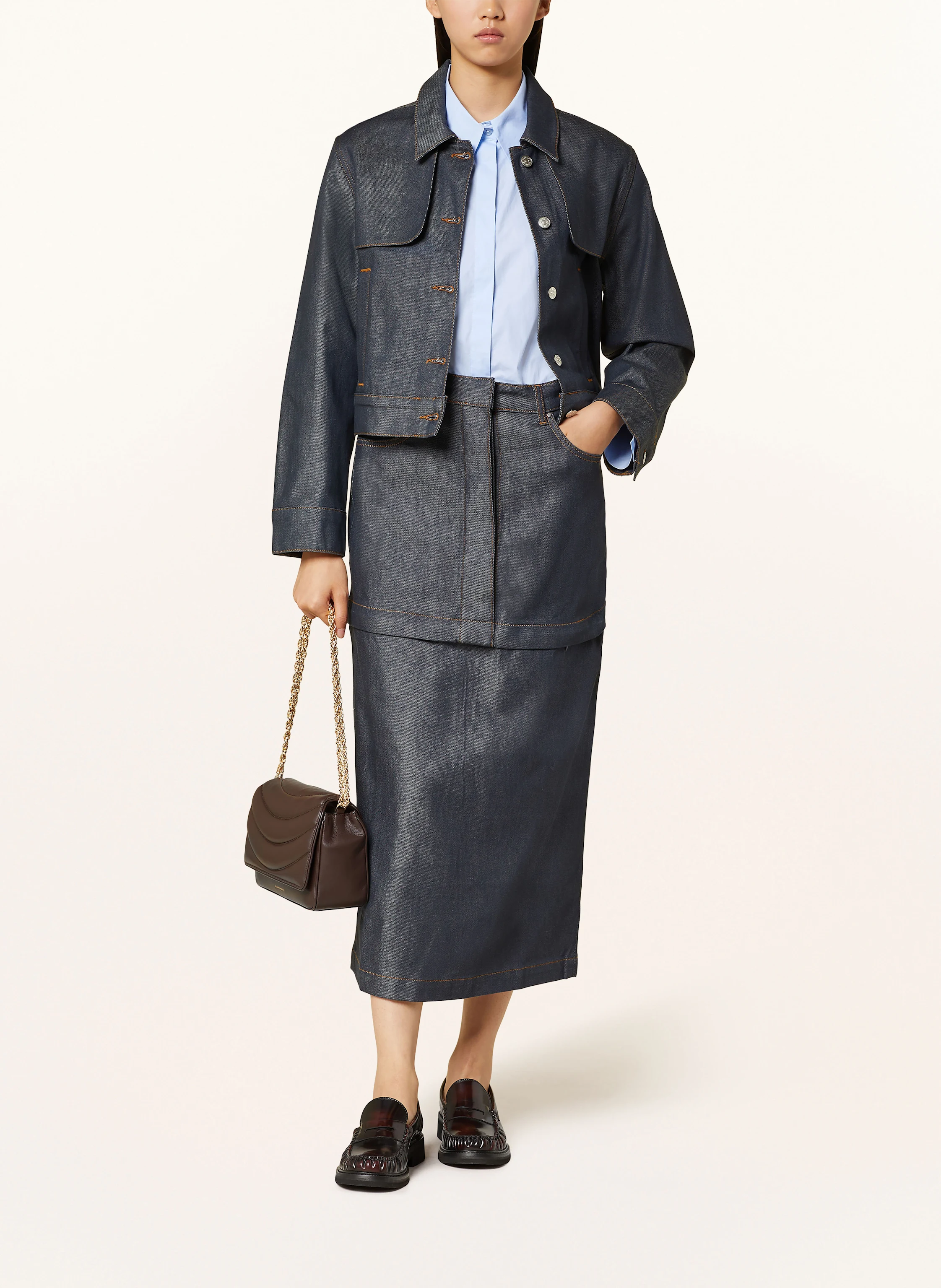 CLAUDIE PIERLOT Jeansrock SANIA