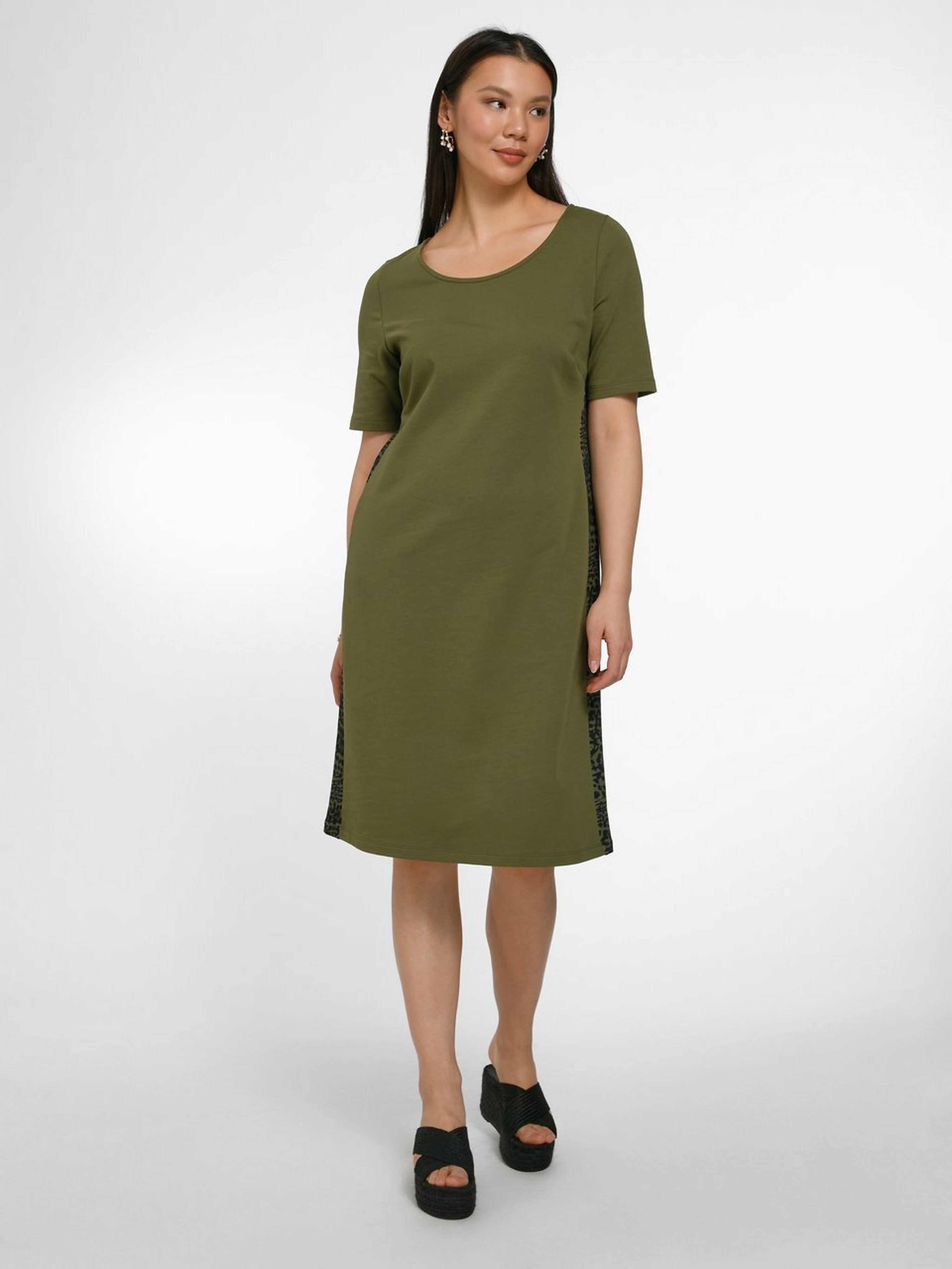 Sweatkleid mit 1/2-Arm