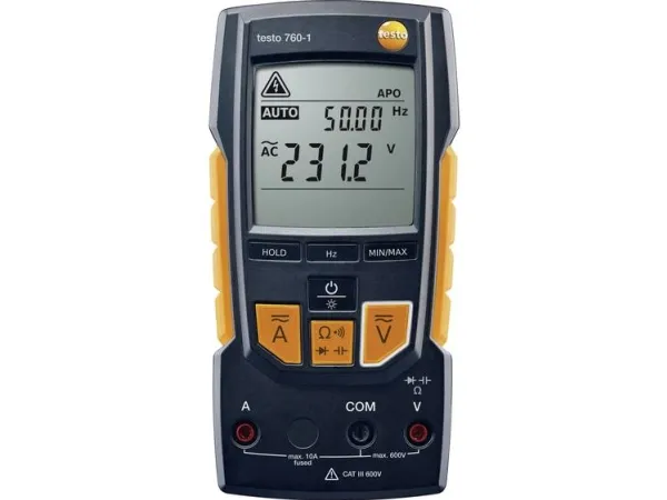 testo 0590 7601 Hånd-multimeter digital CAT III 600 V, CAT IV 300 V Visning (counts): 4000