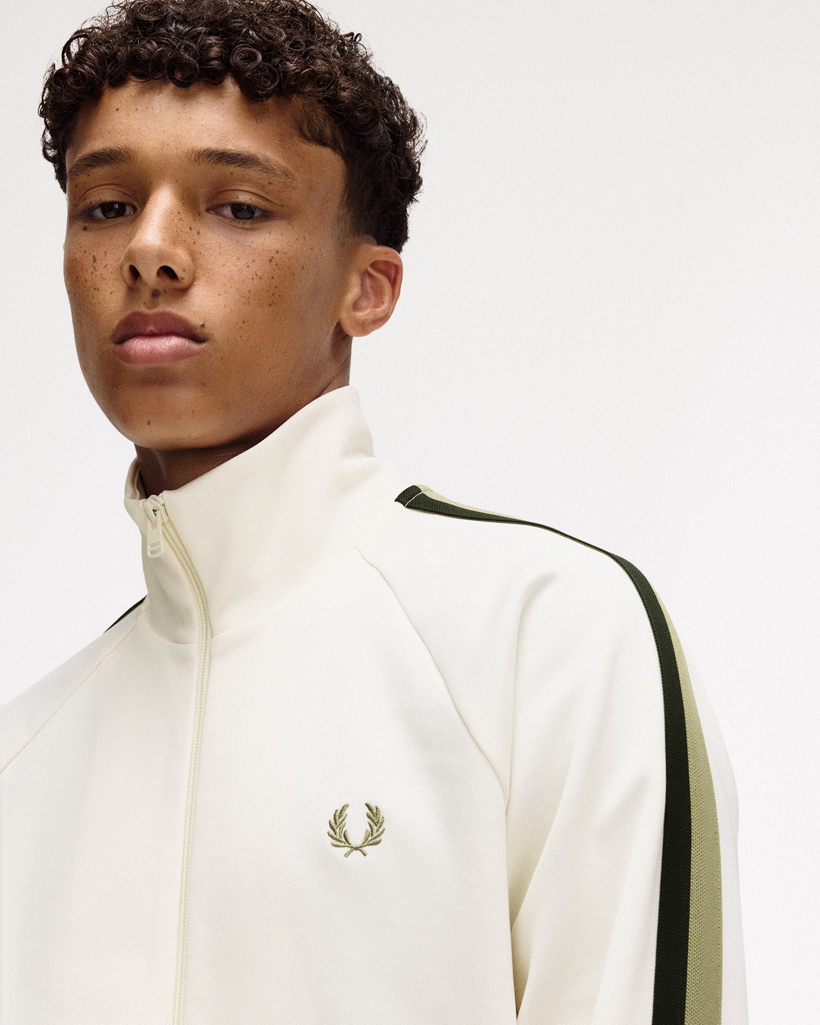 Fred Perry<br>Two Colour Tape Track Jacket